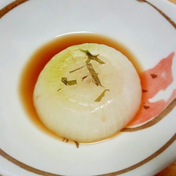 新玉ねぎのレンチンおつまみ